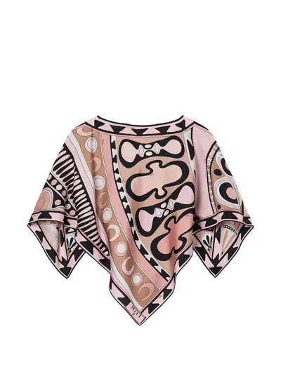 Pucci Printed Blouse In Multi