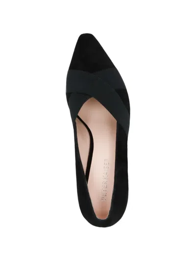 Peter Kaiser Elastic Strap Suede Pumps In Multi