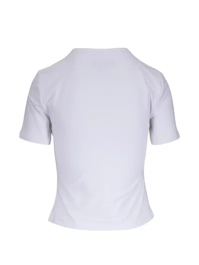 Veronica Beard Knitted T-shirt In White