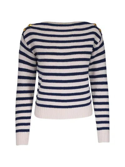 Nili Lotan Tandy Striped Cashmere Sweater In Multi