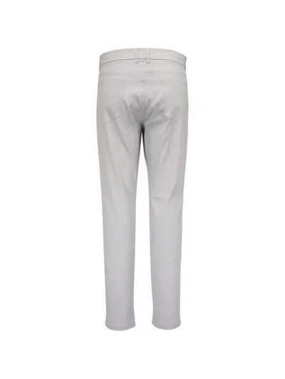 Greyson Basic Casual Trousers In Gray