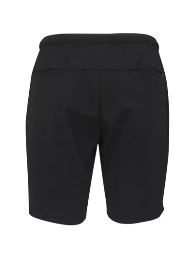 Deke Drawstring Track Shorts In Black