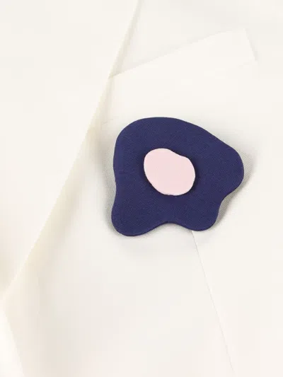 Fendi Elasticated-hem Blazer In Neutral