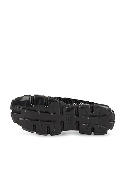 Miu Miu Rete Tech Sneaker In Black