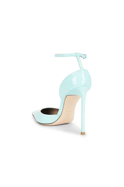 Tom Ford Ankle Strap Pump In Blue