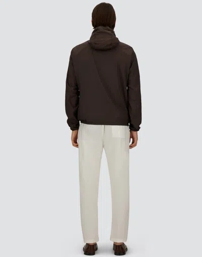 Herno Jacket In Micro Ripstop Nylon In Brown