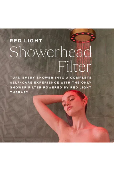 Higherdose Red Light Shower Filter In Gold
