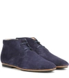 TOD'S SUEDE OXFORD SHOES,P00241481
