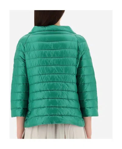 Herno Reversible Down Jacket In Gray