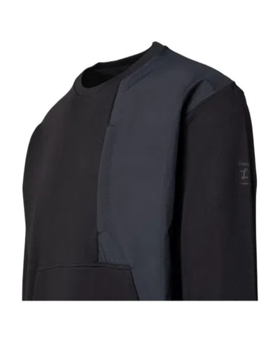 Herno Panelled-design Sweatshirt In Black