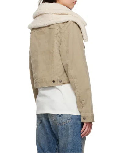 R13 Long Sleeve Jacket In Neutral