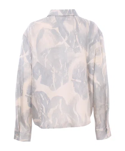 Alysi Brushed Print Regular Top In Multi