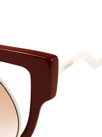 Shop Fendi 'paradeyes' Sunglasses