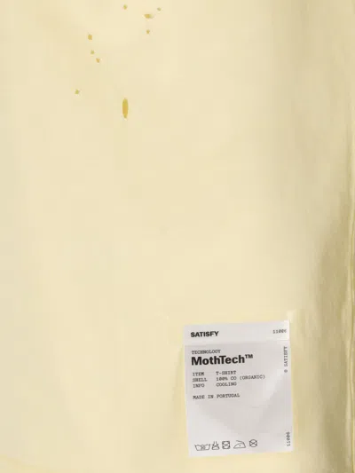 Satisfy T-shirt Mothtech In Yellow
