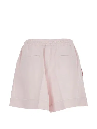Sportmax Drawstring Shorts In Pink
