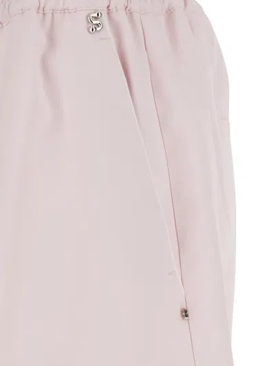Sportmax Drawstring Shorts In Pink