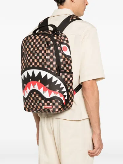 Sprayground Stealth Crew Backpack In Black