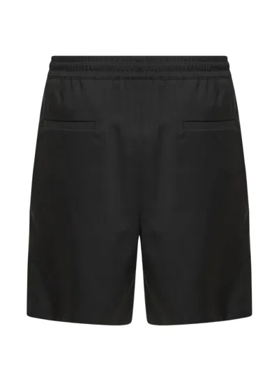 D4.0 Elasticated Drawstring Shorts In Black