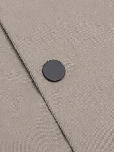 Essentials Coaches Buttoned Jacket In Neutral