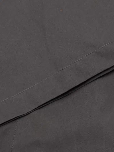 Essentials Grey Cargo Pants In Black