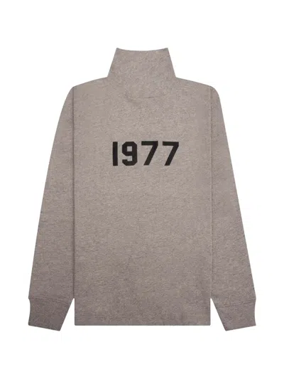 Essentials Turtleneck Number Sweater In Multi