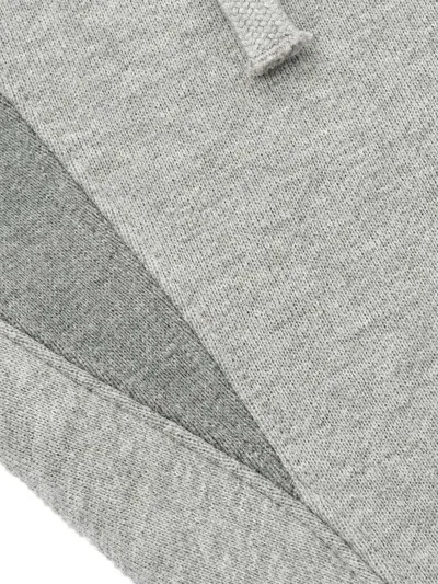Essentials Embroidered Drawstring Trousers In Gray