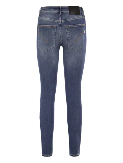 Dondup Iris Five-pocket Jeans In Blue