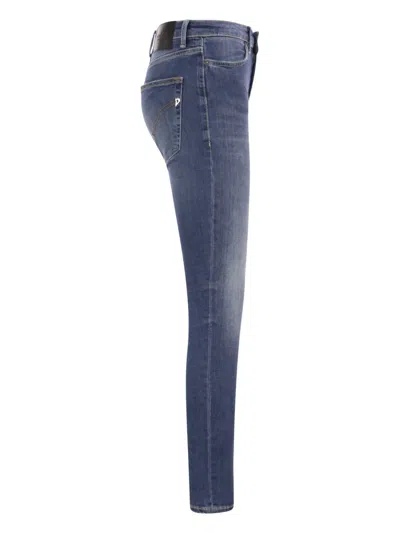 Dondup Iris Five-pocket Jeans In Blue