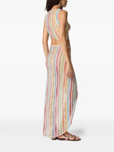 Missoni Zig-zag Top In Multi