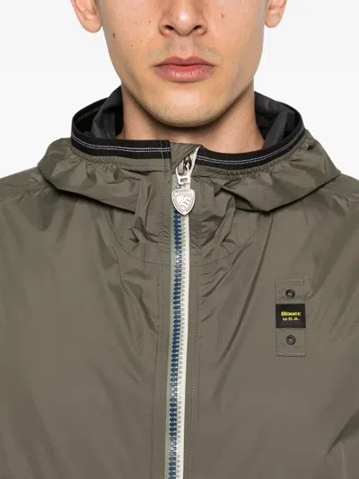 Blauer Zip Jacket In Brown