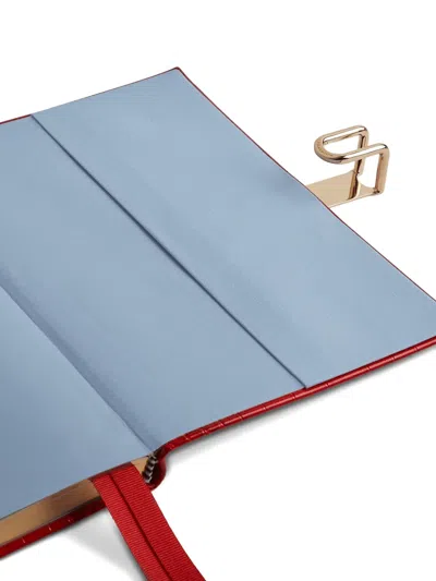 Smythson Mara Weekly Diary In Red