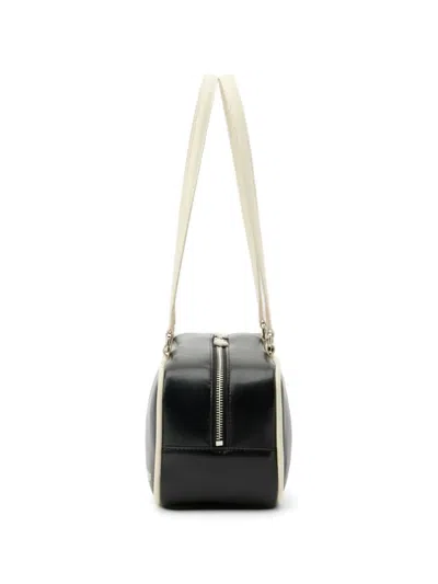 Palm Angels Logo Rectangular Shoulder Bag In Black
