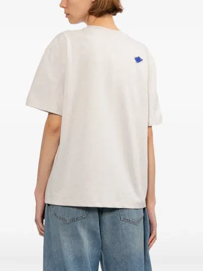 Ader Error Logo-embossed T-shirt In Neutral