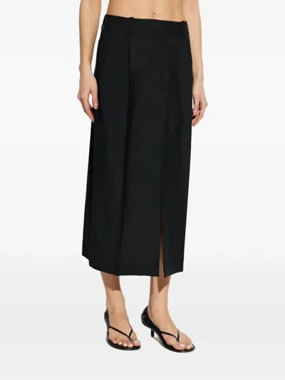 Givenchy Slit Skirt In Black