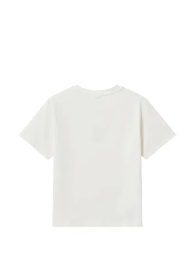 Chocoolate Logo-embroidered T-shirt In Neutral