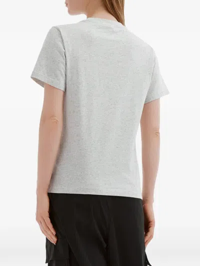 Chocoolate Logo-patch T-shirt In Gray