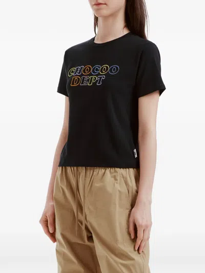 Chocoolate Lettering T-shirt In Black