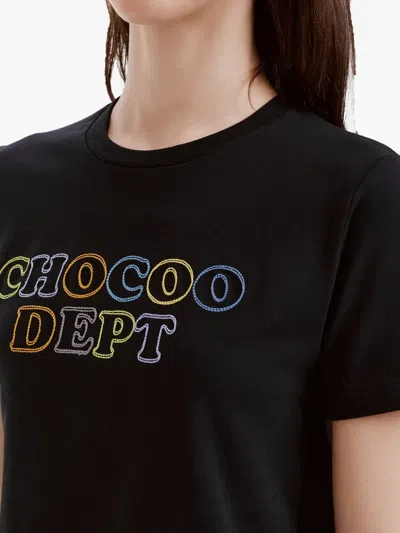 Chocoolate Lettering T-shirt In Black