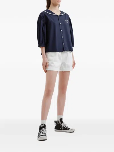 Chocoolate Buttoned Shirt In Blue