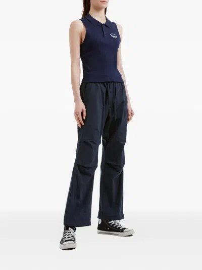 Chocoolate Drawstring Trousers In Blue