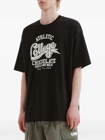 Chocoolate Graphic T-shirt In Black