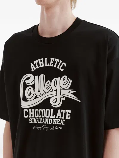 Chocoolate Graphic T-shirt In Black