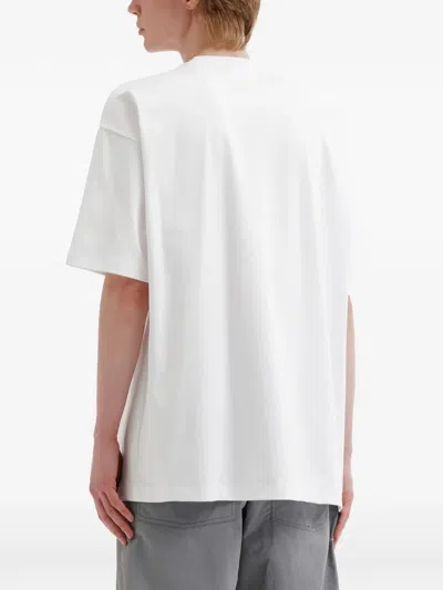 Chocoolate Graphic-print T-shirt In White