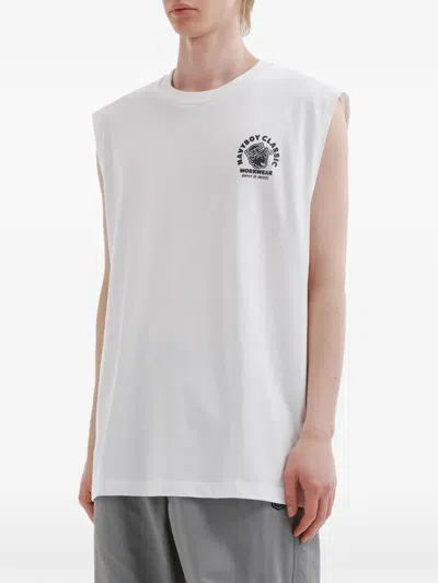 Chocoolate Logo-print Tank In White