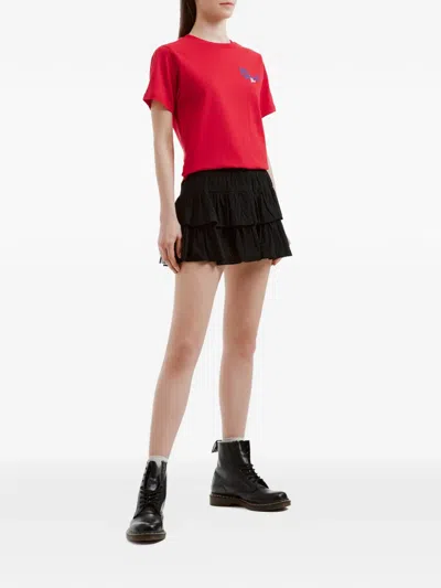 Chocoolate Graphic-print T-shirt In Red