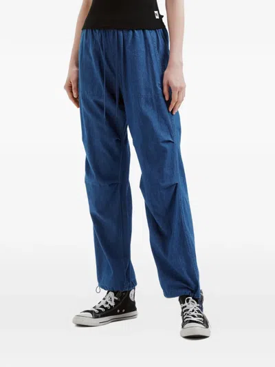 Chocoolate Drawstring Trousers In Blue