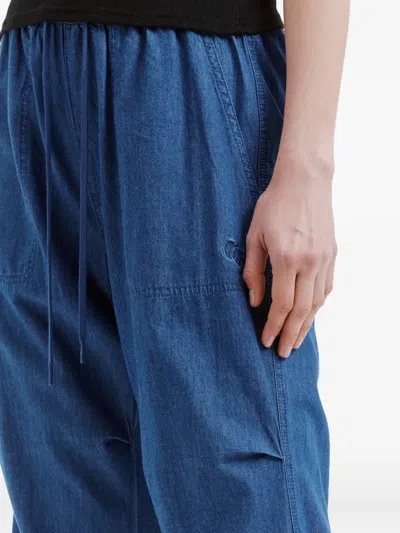 Chocoolate Drawstring Trousers In Blue
