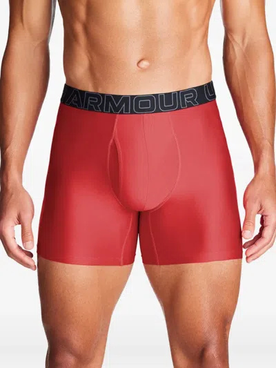 Under Armour 3-pack Performance Tech Solid 6 Boxer Briefs In Multi