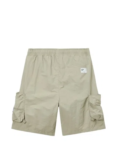 Musium Div. Drawstring Cargo Shorts In Neutral
