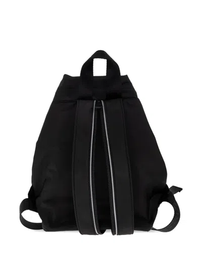 Ea7 Drawstring Backpack In Black